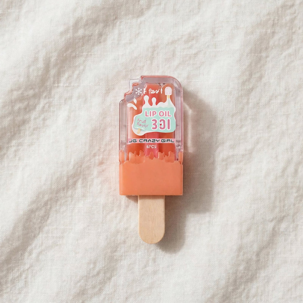Peach popsicle lip oil