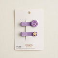 Lollipop and Star kids hair clips