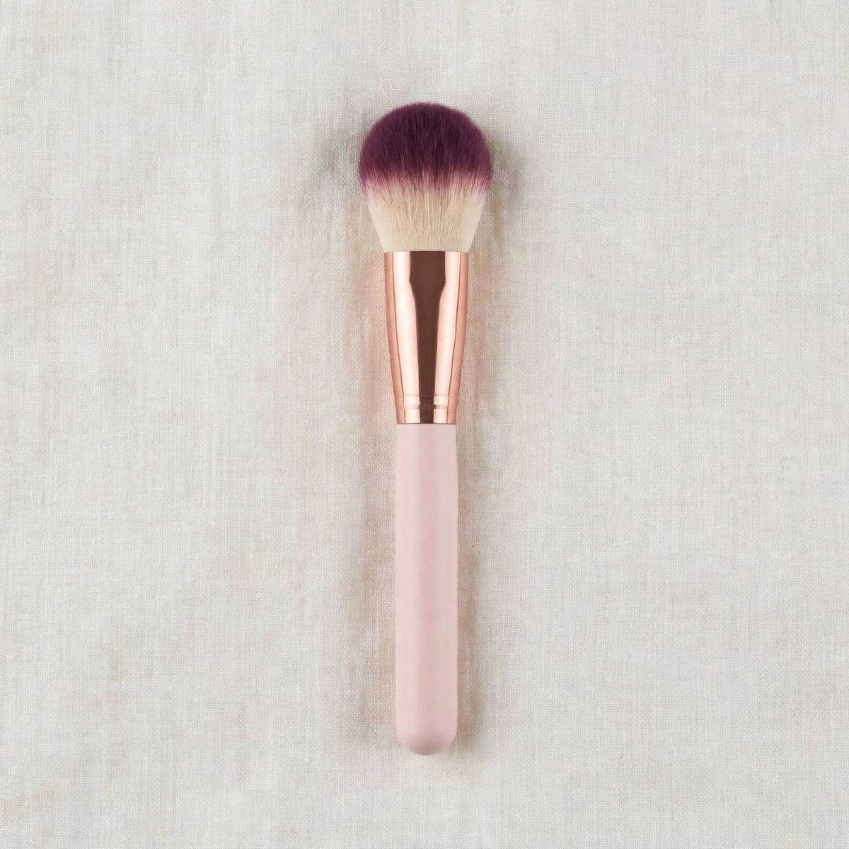 Purple tip blush brush standing