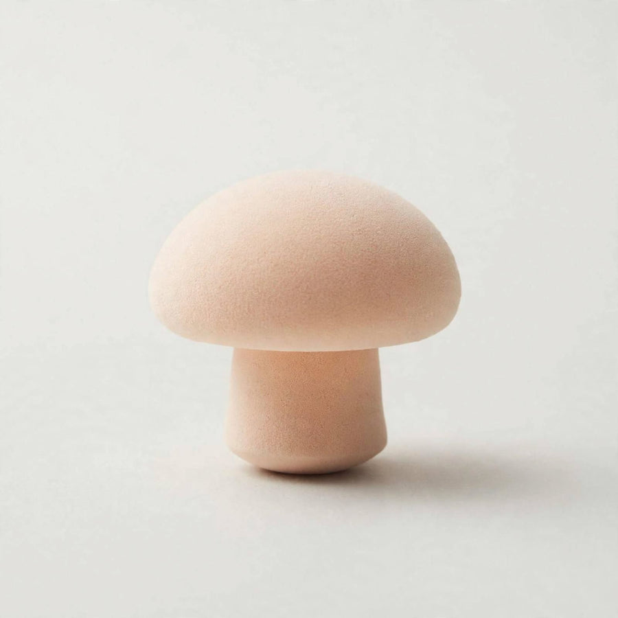 Mushroom makeup sponge standing