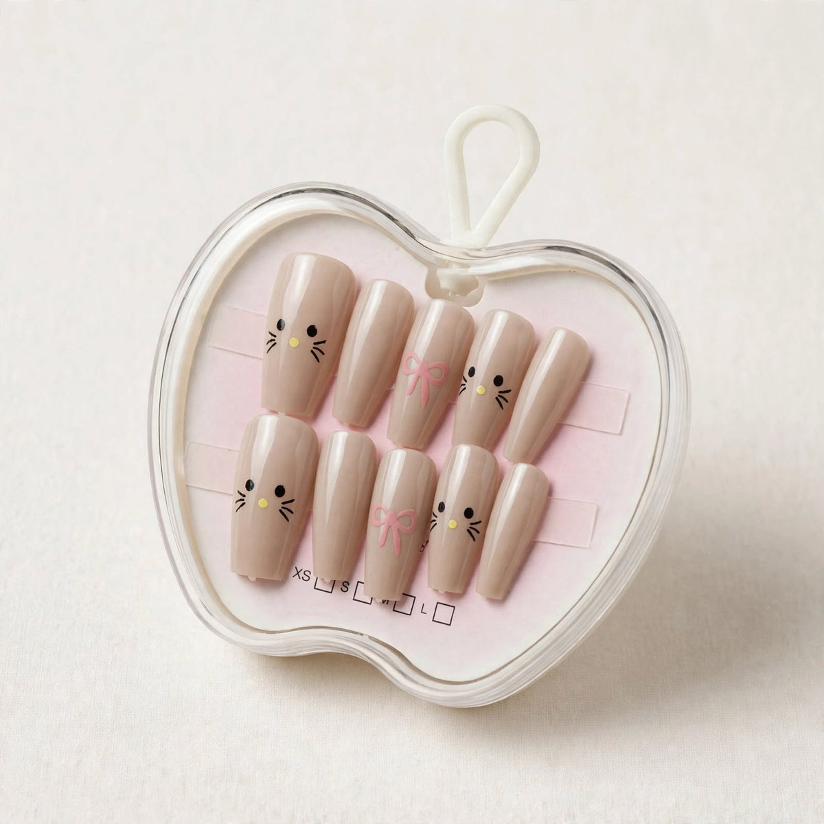 Kitty Whiskers long press-on nails