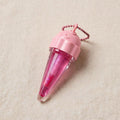 Ice cream cone lip gloss keychain