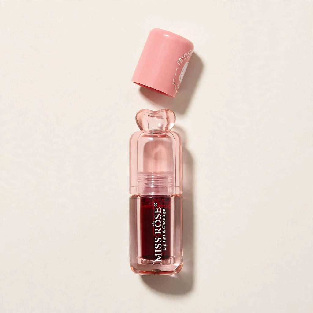 Miss Rose lip tint with cap off