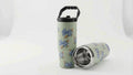 Sage Green Ribbon Coquette Insulated Travel Tumbler