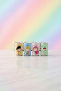 Kawaii Mini Canned Wet Wipes with Keychain Clip