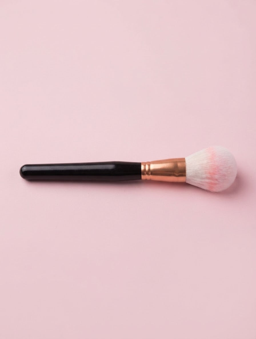 Soft-Bristle Powder and Blush Makeup Brush, view 5